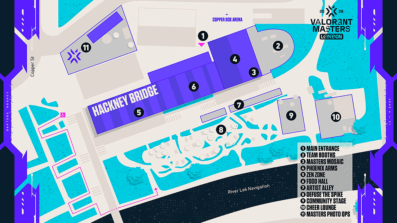 Masters London Fan Fest Gives Hackney Bridge a Finals Weekend Role редакционное фото 1