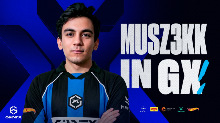 GIANTX, 터키 신인 musz3kk와 함께 로스터 완성