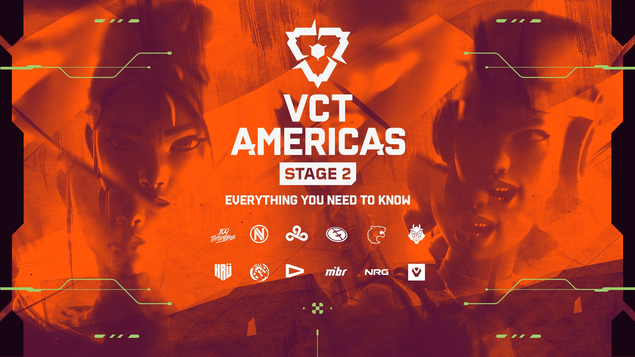 VCT Americas Stage 2 Brazil playoff-visual med event-branding