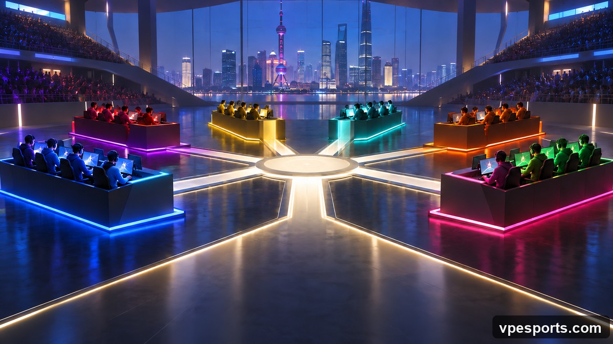 Otte hold går ind i Champions Shanghai playoff-ruten