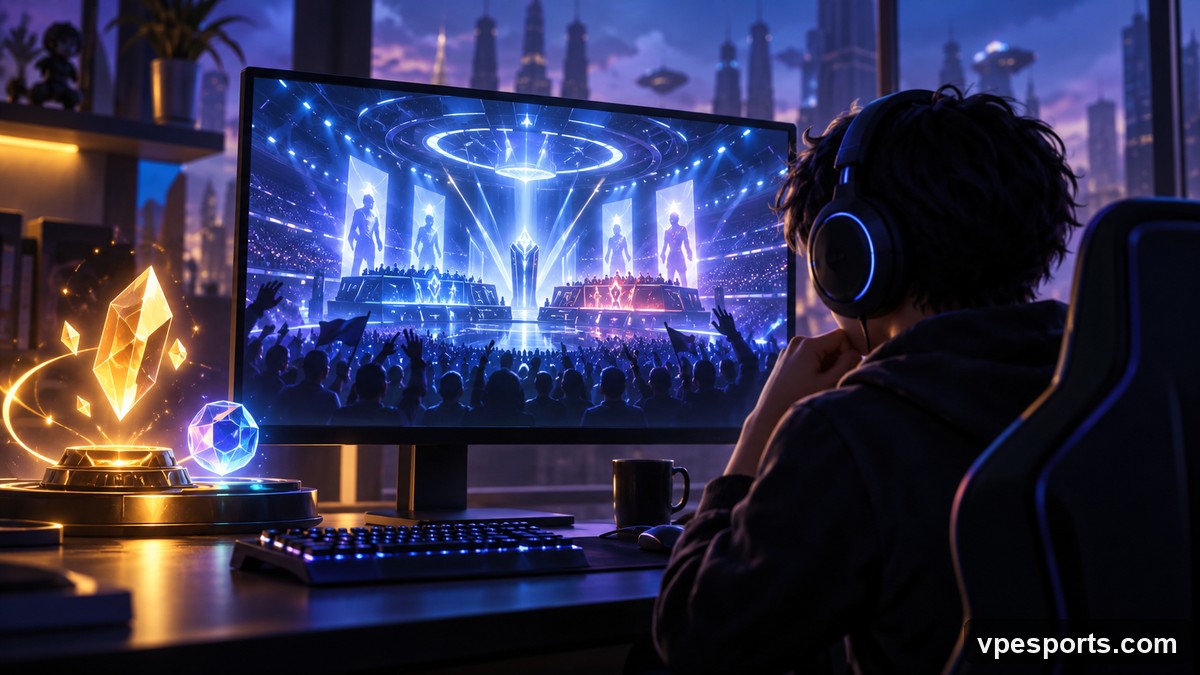 A viewer follows Champions and its interactive reward paths