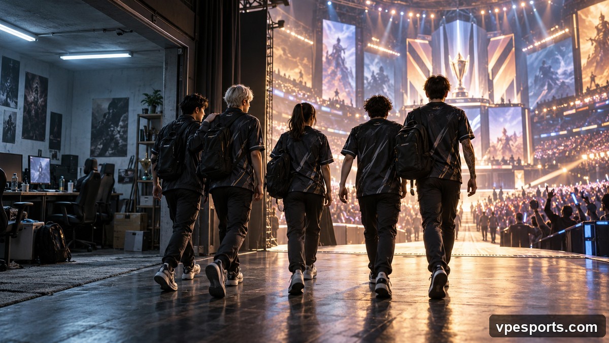 En underdog-esportsroster rejser sig fra en regional scene til en stor arena
