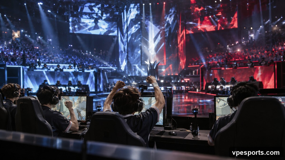 100 Thieves and Nongshim RedForce compete in a Champions elimination series