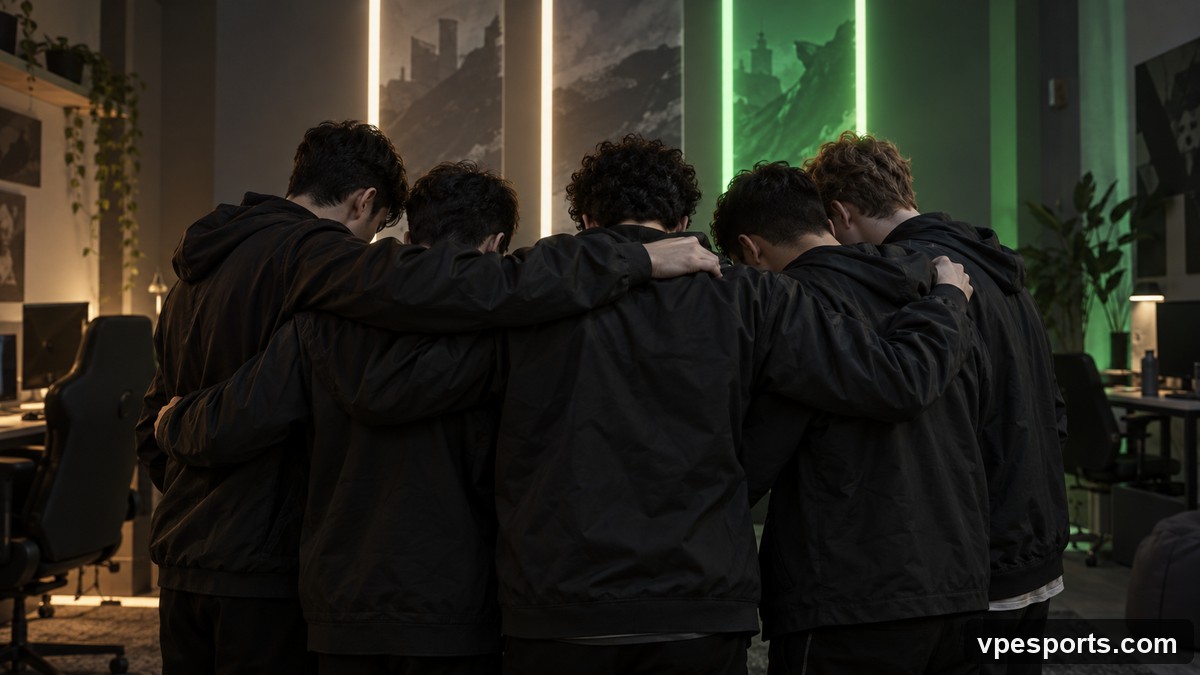 Illustration conceptuelle de LOUD se remobilisant après sa victoire en trois cartes face à NRG