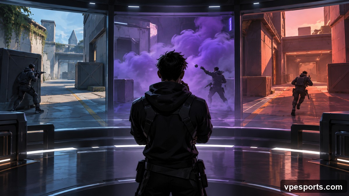 Un jugador flexible entrena smokes de control defensivo y roles de entry agresivos