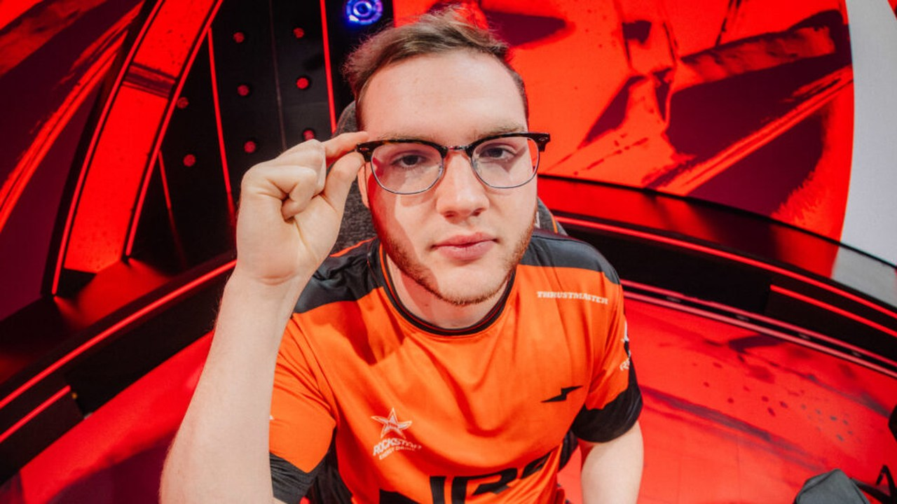 Brawk competes for NRG at a Valorant tournament